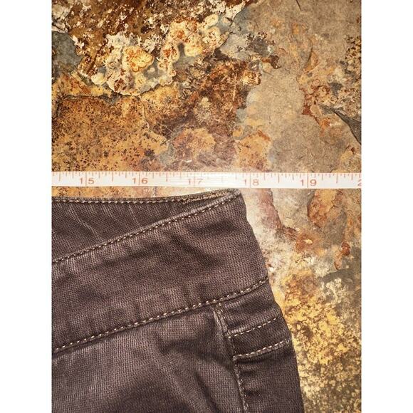 Tommy Hilfiger Women’s Brown Pants Size 14 Solid Flat Front Boot Cut - Picture 10 of 13